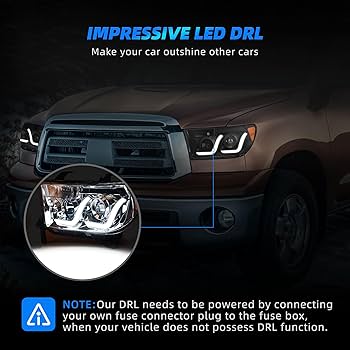 Amazon.com: AUTOSAVER88 LED DRL Headlights Assembly